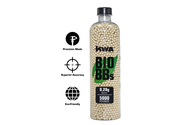 KWA Biodegradable BB's - 5000ct