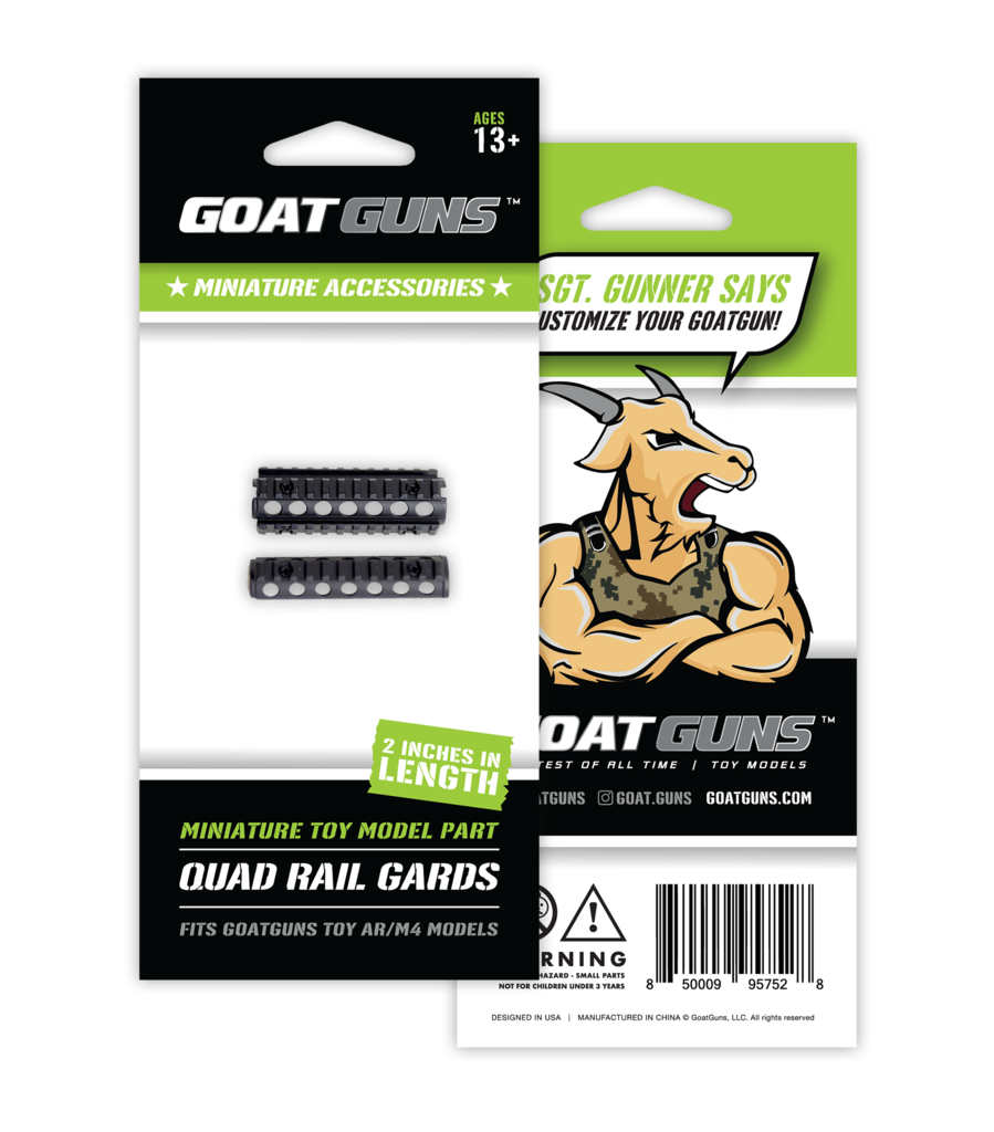 Goat Guns Mini AR15 Quadrails