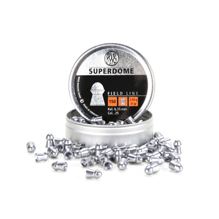 RWS Superdome .25 Airgun Pellets - 150ct – Extreme Airsoft RI