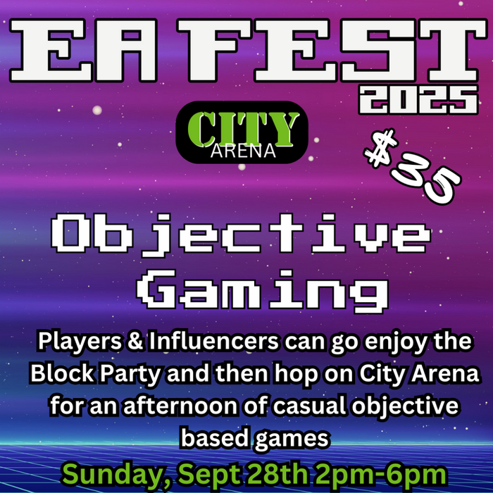 Sunday City Arena "Objective Gaming"