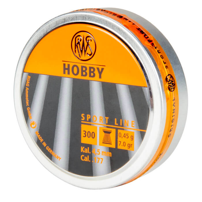 RWS Hobby .177 Airgun Pellets - 300ct