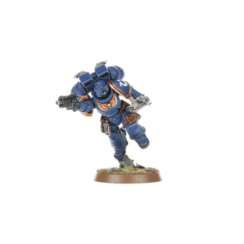 Warhammer 40K Space Marines: Assault Intercessors with Jump Packs