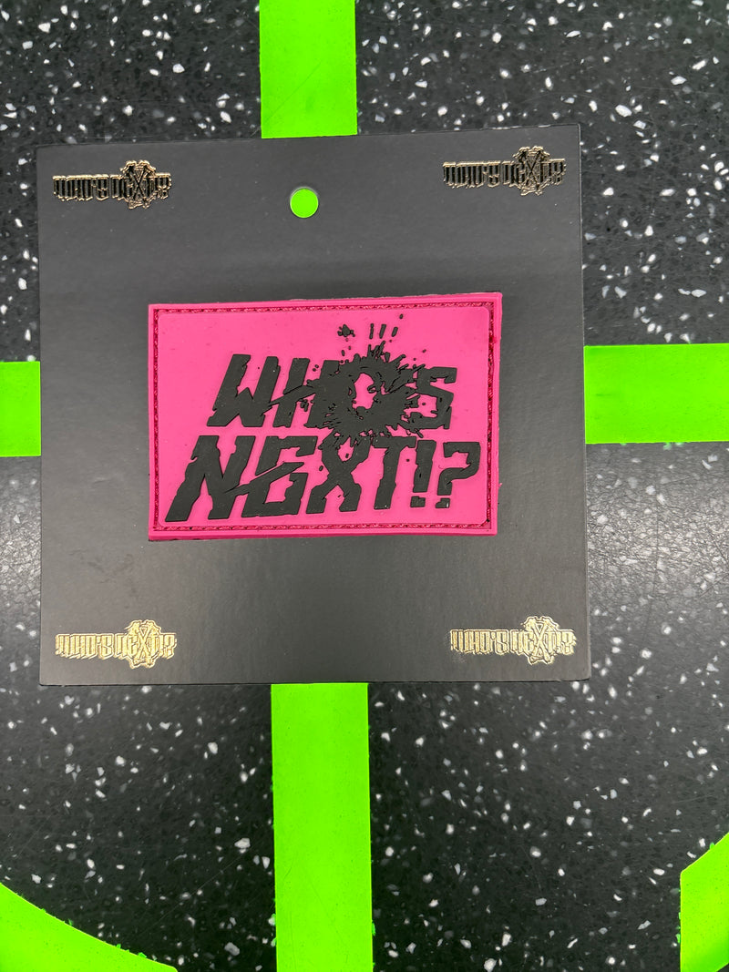 Who’s Next Logo patch