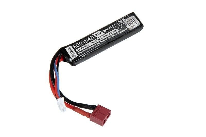 Specna Arms Lipo Battery Lipo 7.4V 600MAH 20/40C For PDW Deans