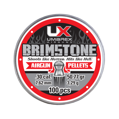 UX BRIMSTONE PELLET .30 - 100 CT