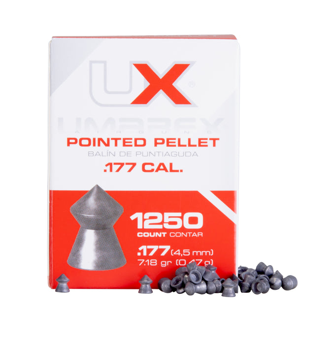 UX Pointed Pellets .177 1250 CT