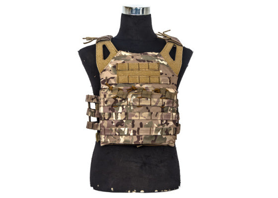 Lancer Tactical Airsoft Jumpable Tactical Vest CAMO