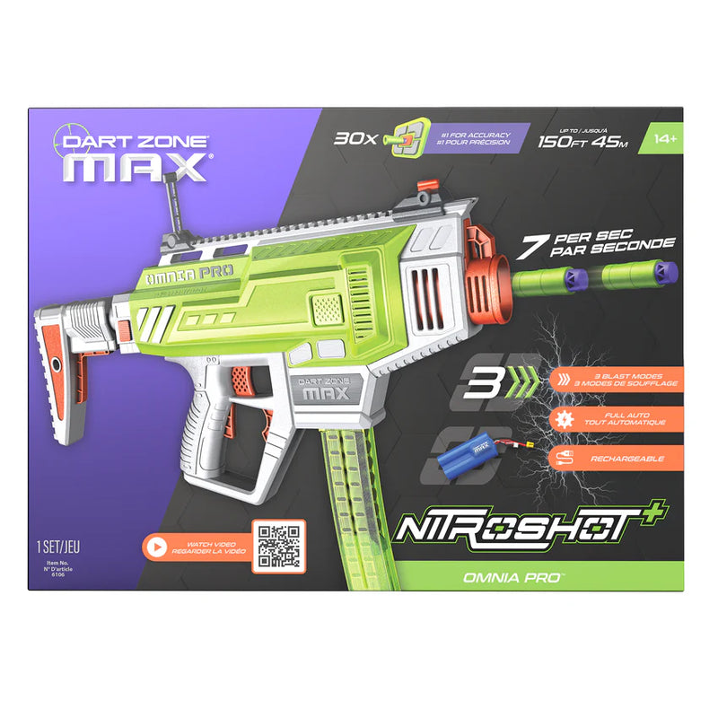 Dart Zone Max NitroShot+ Omnia Pro [Gen 3]