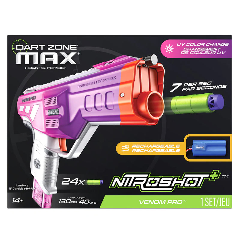 Dart Zone Max NitroShot+ Venom Pro