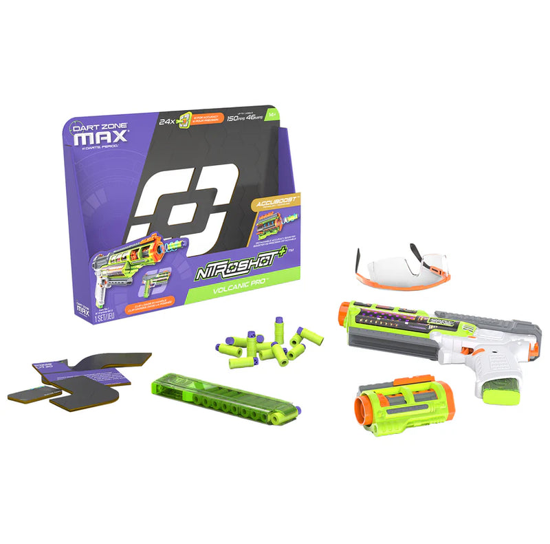 Dart Zone Max NitroShot+ Volcanic Pro