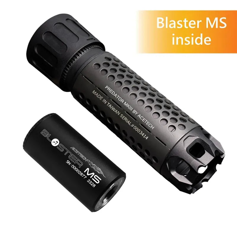 AceTech Predator MkIII QD Mock Suppressor w/ Blaster MS Tracer Unit