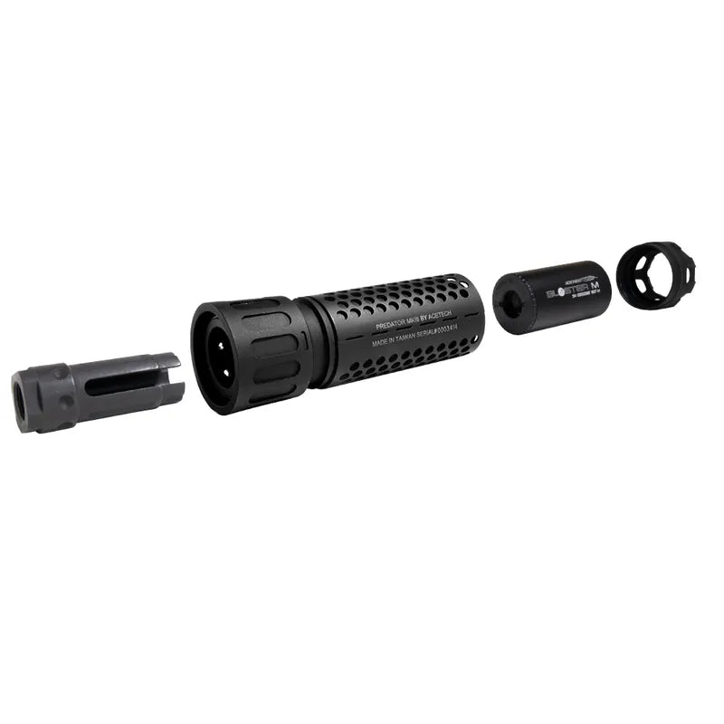 AceTech Predator MkIII QD Mock Suppressor w/ Blaster MS Tracer Unit