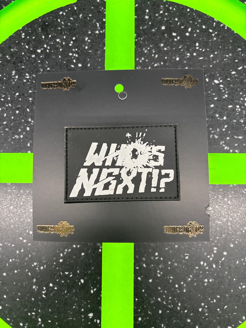 Who’s Next Logo patch