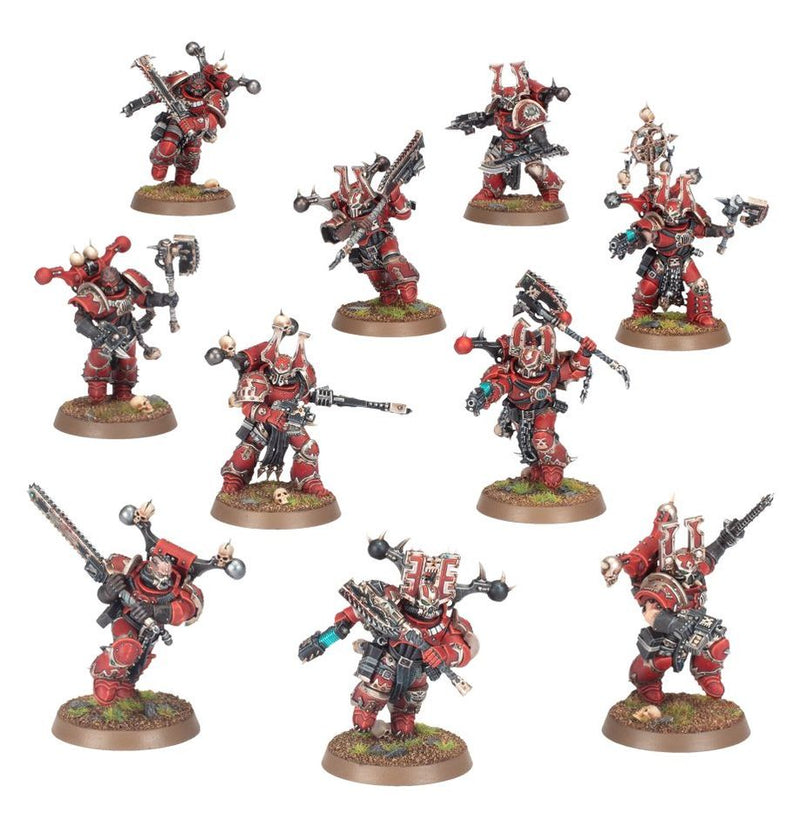 Warhammer 40K World Eaters: Khorne Berzerkers