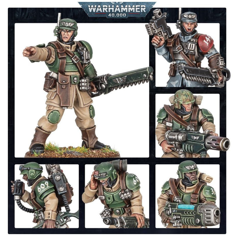 Warhammer 40K Astra Militarum: Cadian Shock Troop