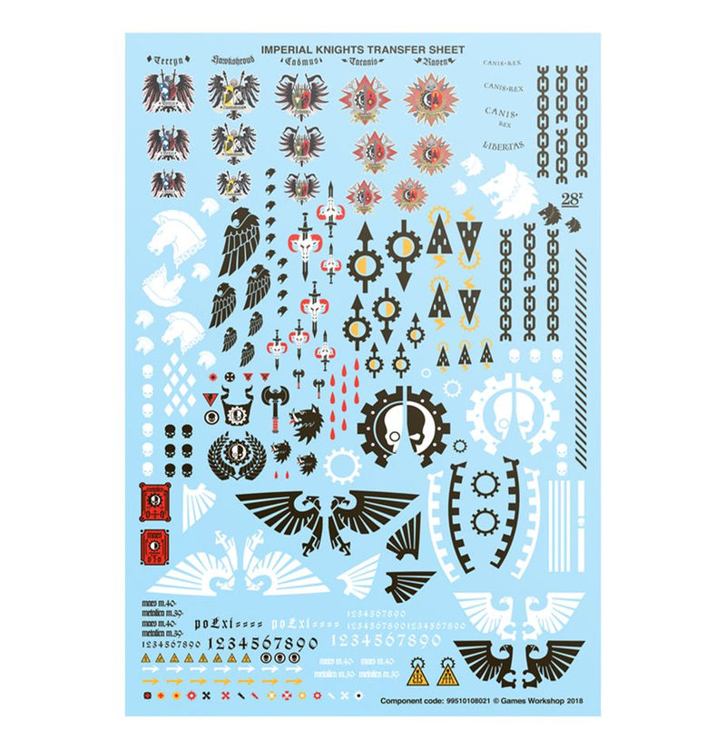 Warhammer 40K Imperial Knights: Knight Questoris