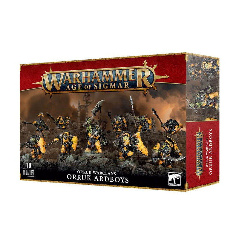 Warhammer Age of Sigmar Orruk Warclans: Orruk Ardboyz