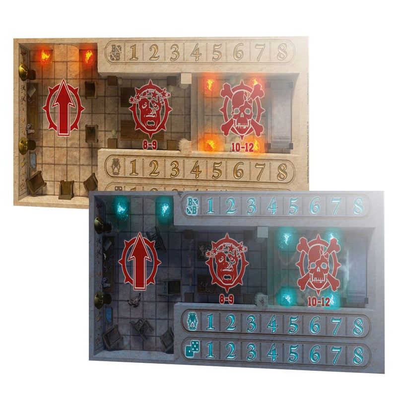 Warhammer Tomb Kings Pitch: Double-sided Pitch and Dugouts Set
