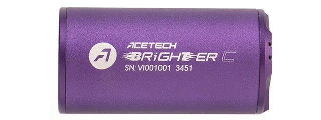 AceTech Brighter C Compact Rechargeable Tracer Anodized Colors