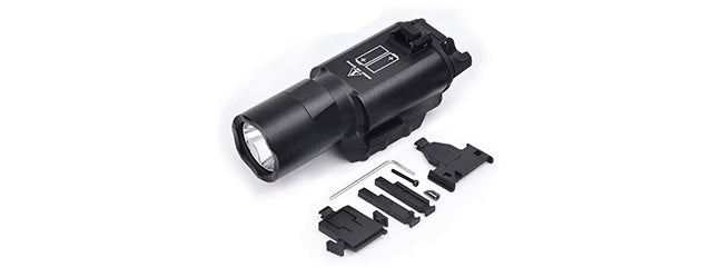 ACW X300U-B Picatinny Mount Pistol Scout Light