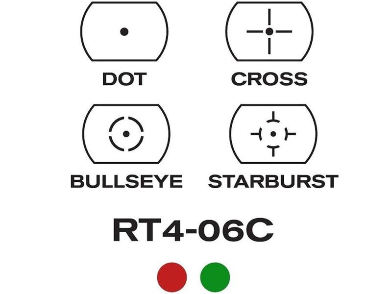 AIM Sports 1x33 Full Size Red/Green Dot Sight