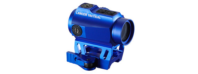Lancer Tactical 1X25 2 MOA Red/Green Dot Sight w/ QD Riser Mount