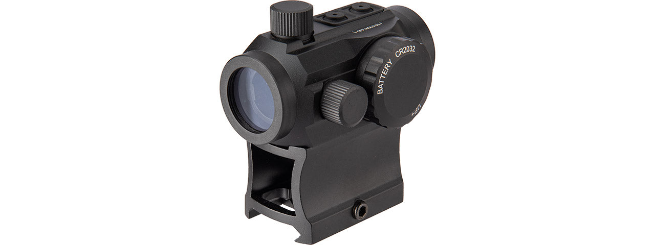 Lancer Tactical 1x22mm Red Dot Reflex Sight with Lower 1/3 Co-witness Mount w/ 2 Mounts