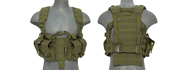 NYLON M4 CHEST HARNESS (OD)