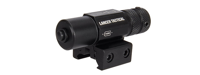 Lancer Tactical Green Laser w/ 20mm Standard Rail Mount