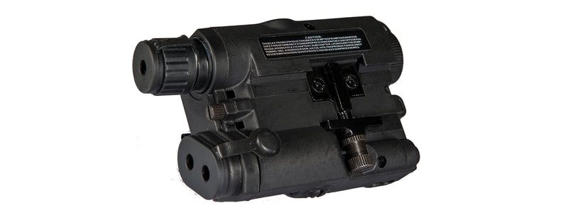 PEQ-15 BATTERY CASE + RED LASER
