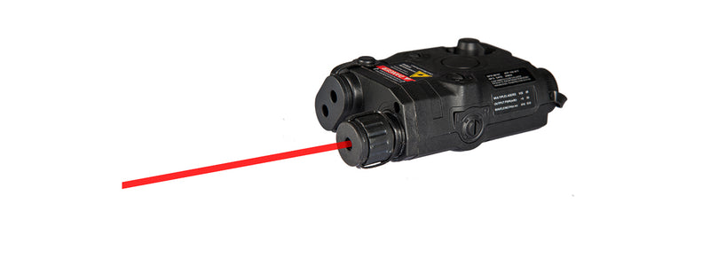PEQ-15 BATTERY CASE + RED LASER