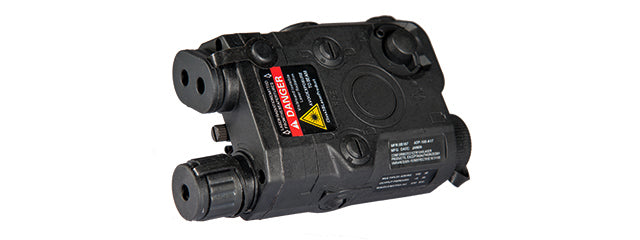 PEQ-15 BATTERY CASE + RED LASER