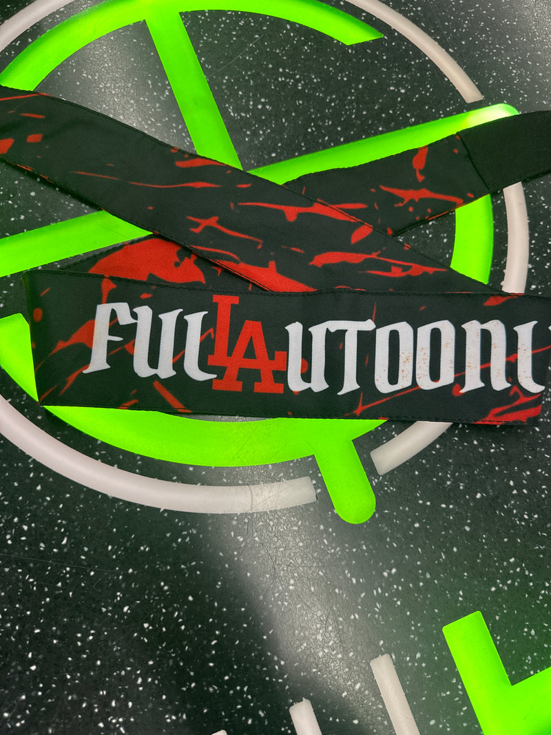 FullAutoOnly Red Splatter Headband