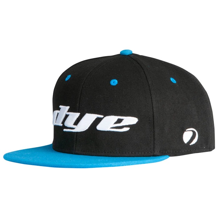 Dye Hat LRG Logo Snap Black/Cyan