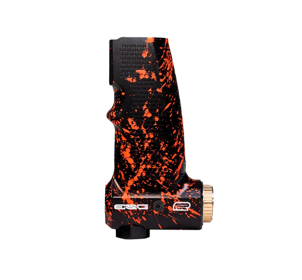 Monk Customs ESG-R Splattered - Aluminum Tank Grip w/ built-in Monk regulator