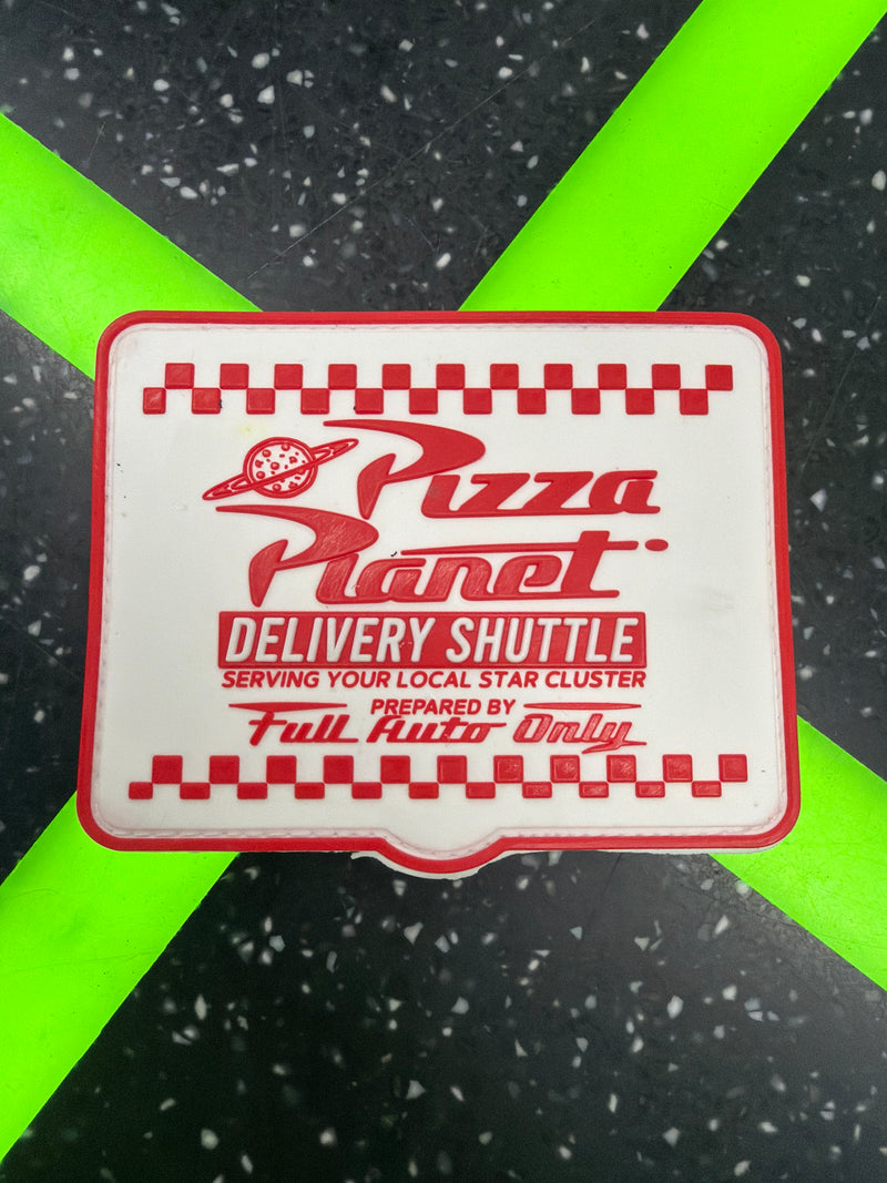 FullAutoOnly Toy Story Pizza Box PVC Patch