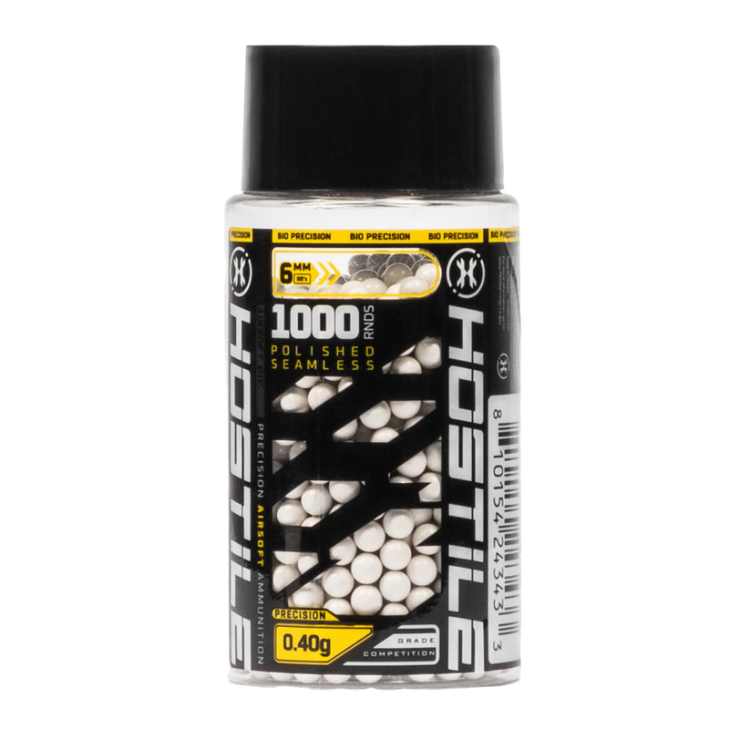 Hostile - Bio .40g BB's - 1000ct White