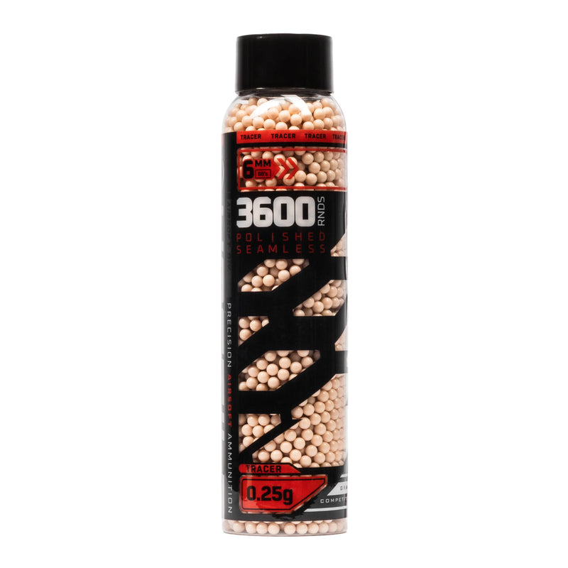 Hostile - Tracer .25g BB's - 3600ct Red