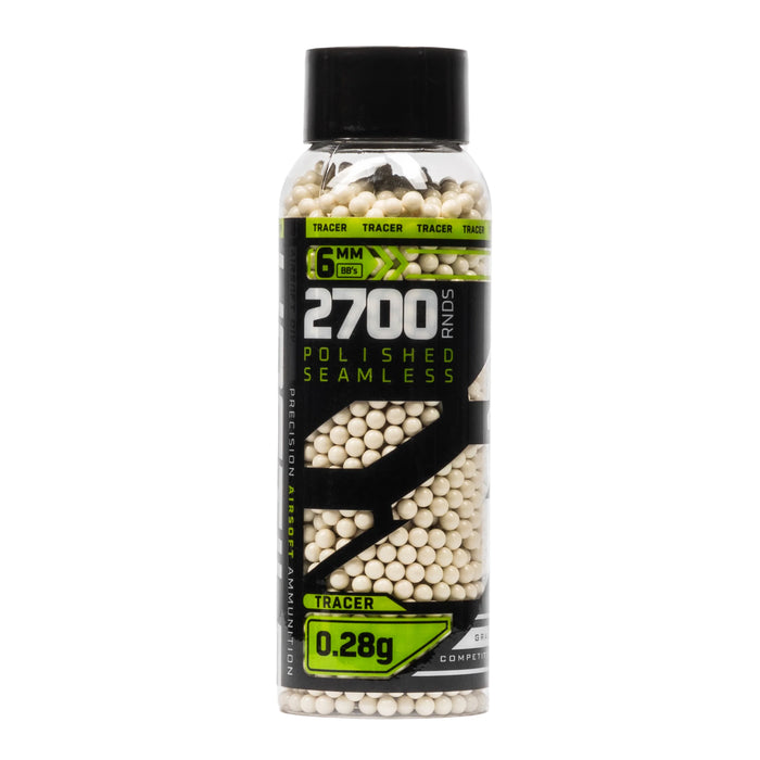 Hostile - Tracer .28g BB's - 2700ct Green