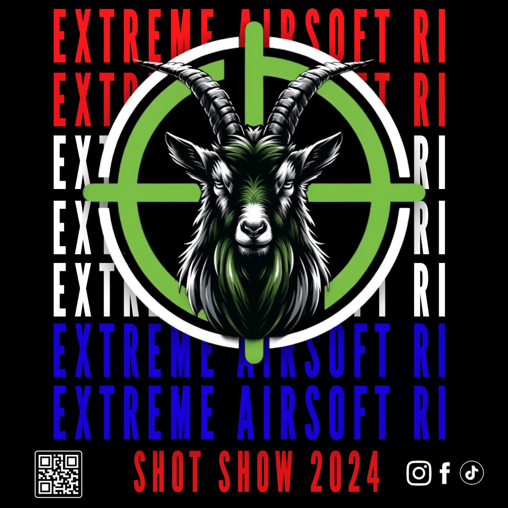 Extreme Airsoft Shot Show 2024 G.O.A.T. T-Shirt