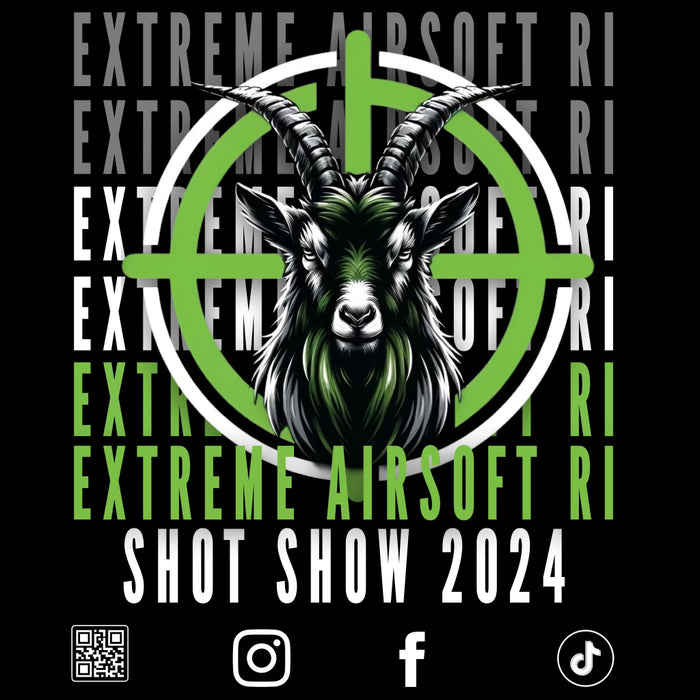 Extreme Airsoft Shot Show 2024 G.O.A.T. T-Shirt