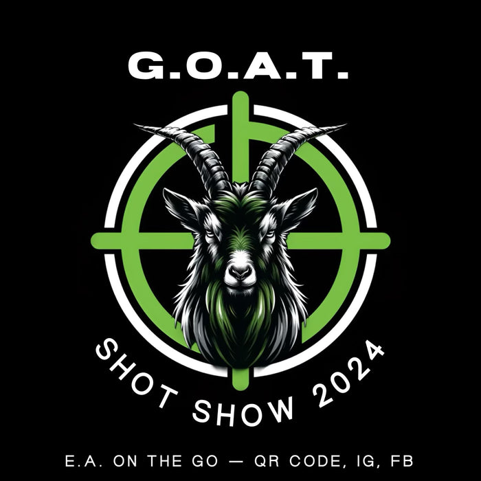 Extreme Airsoft Shot Show 2024 G.O.A.T. T-Shirt