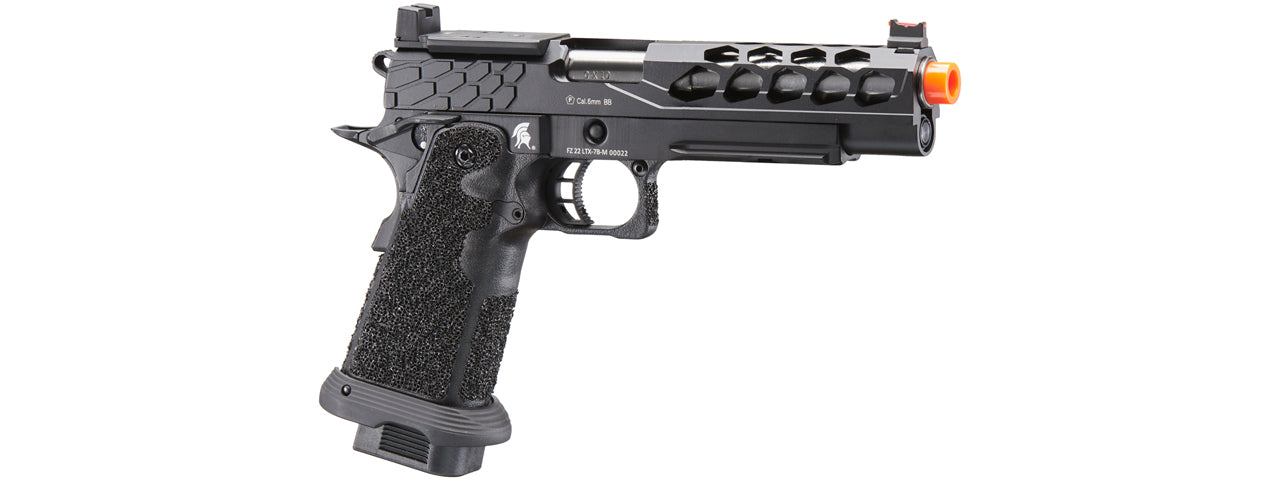 Lancer Tactical Stryk Hi-Capa 5.1 Gas Blowback Airsoft Pistol w/ Red Dot Mount