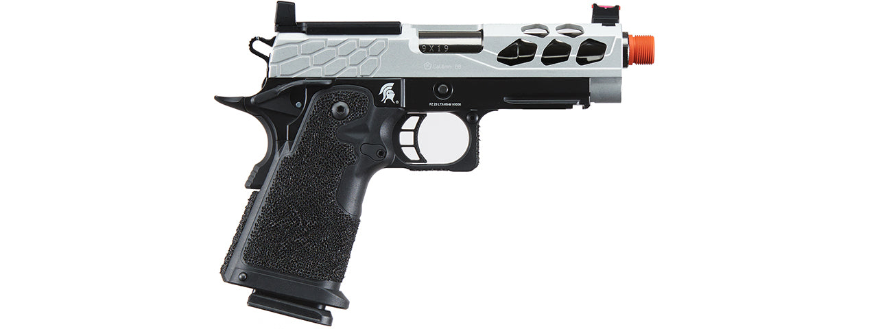 Lancer Tactical Stryk Hi-Capa 4.3 Gas Blowback Airsoft Pistol w/ Red Dot Mount