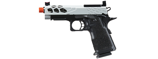 Lancer Tactical Stryk Hi-Capa 4.3 Gas Blowback Airsoft Pistol w/ Red Dot Mount