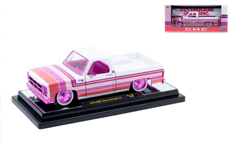 M2 Machines 1976 GMC Sierra Grande 15 - Custom - Chase Truck