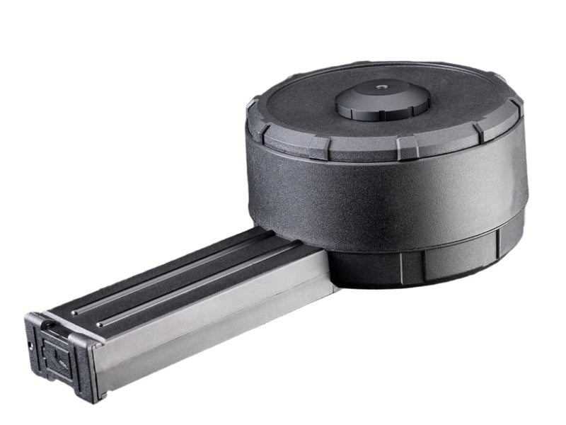 Angel Custom 3000 Round "ZAKU" Electric Auto-Winding Drum Magazine for P90