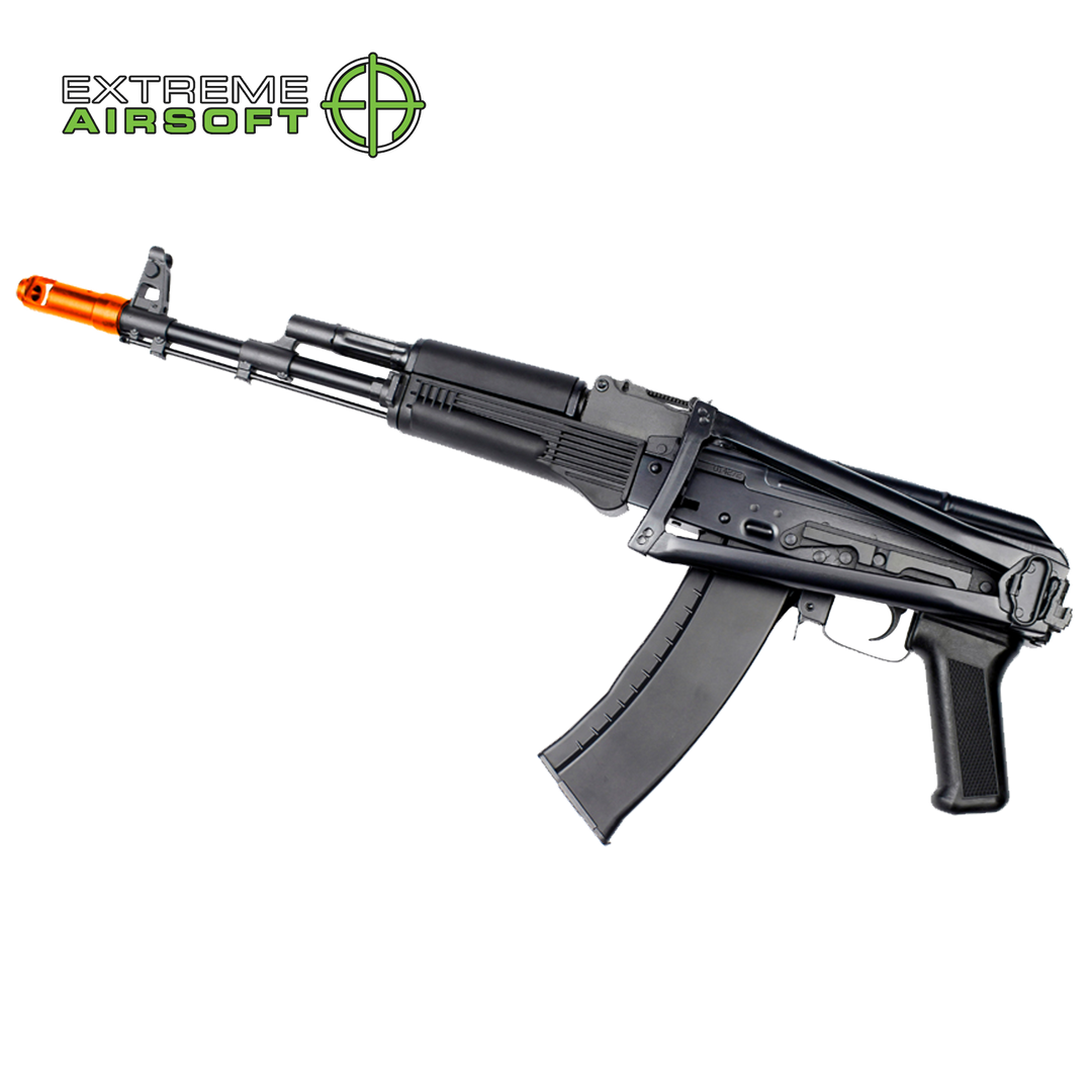 E&L AKS74MN Essential Line Stamped Steel Airsoft AEG w/ Skeleton Stock