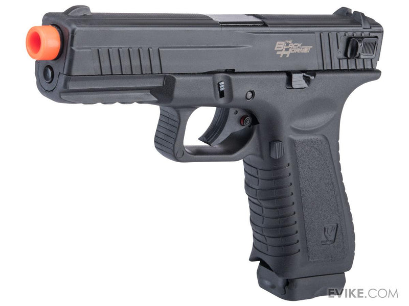 APS XTP Black Hornet Full Auto Co2 Powered Airsoft Pistol with Polymer Slide (Version: Japan Version / Black)