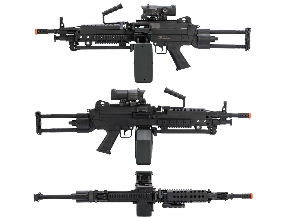 Cybergun FN Licensed M249 MINIMI "Featherweight" with 2500rd Box Mag